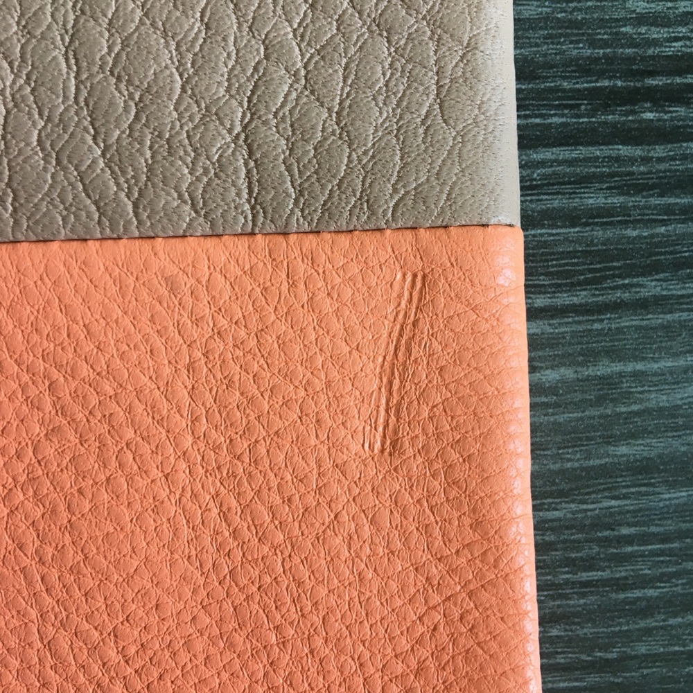 Fossil Pink Stripe Large Clutch - Picture 6 of 12